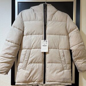 Zara Kids Beige Puffer Jacket